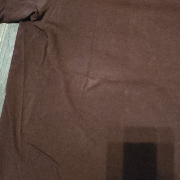 Distressed Maroon Carhartt Essential Pocket T Shirt - Picture 2 of 8